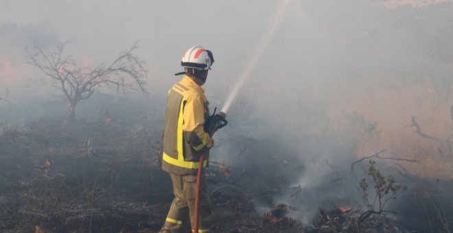 El incendio de Cadalso de los Vidrios y Cenicientos ha calcinado 2.500-hectáreas |Emergencias 112