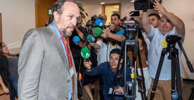 El negociador de Vox en la Región de Murcia Luis Gestoso. (MARCIAL GUILLÉN | EFE)