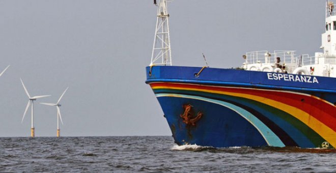 Barco Esperanza, de Greenpeace.
