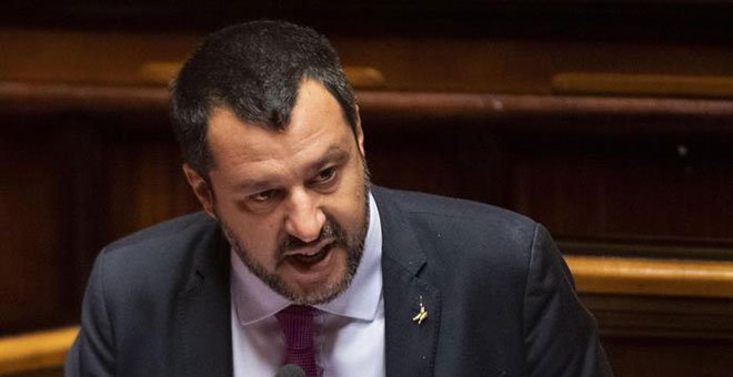 El ministro italiano de Interior, Matteo Salvini. / CLAUDIO PERI (EFE)