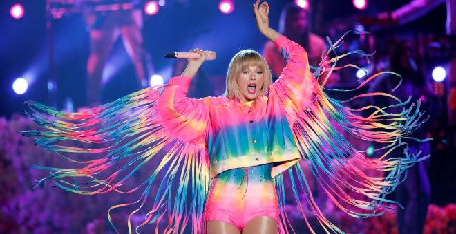 Taylor Swift durante una actuación REUTERS/Mario Anzuoni/Archivo.