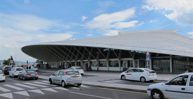 Aeropuerto de Bilbao. EUROPA PRESS/Archivo