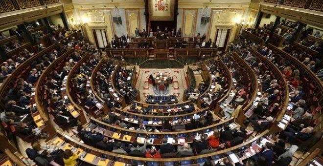 El Congreso de los Diputados en una imagen de archivo EFE