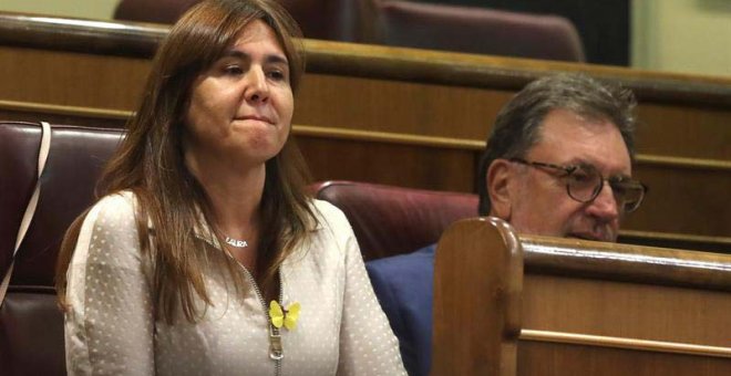 La diputada de JxCat en el Congreso Laura Borràs. (KIKO HUESCA | EFE)