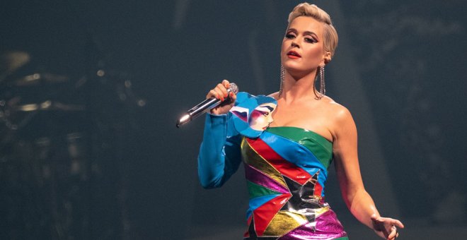 La cantante Katy Perry durante un concierto en Minneapolis el pasado abril. / Europa Press
