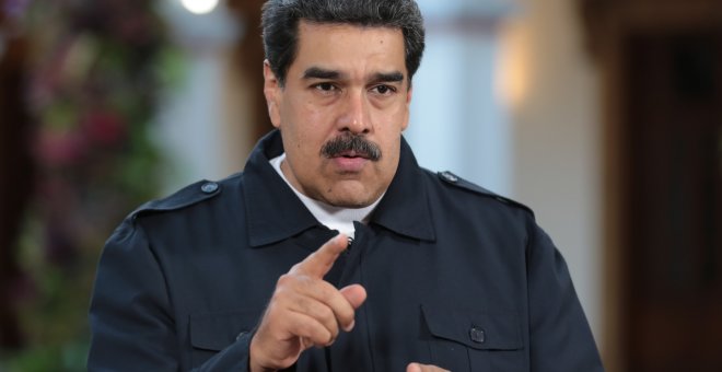 Nicolás Maduro durante un discurso en el Palacio de Miraflores / EUROPA PRESS