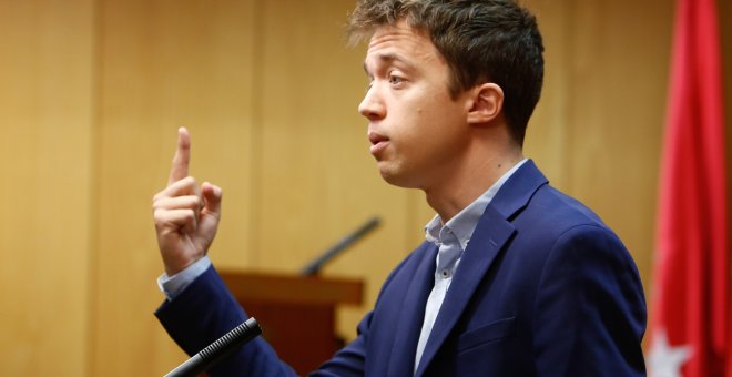 El líder de Más Madrid en el Parlamento regional, Íñigo Errejón / EUROPA PRESS