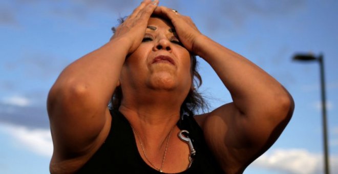 Consternación tras la matanza perpetrada por un supremacista blanco en El Paso (Texas). REUTERS/Jose Luis Gonzalez