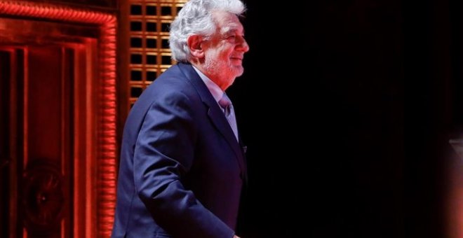 Imagen del tenor Plácido Domingo. EP