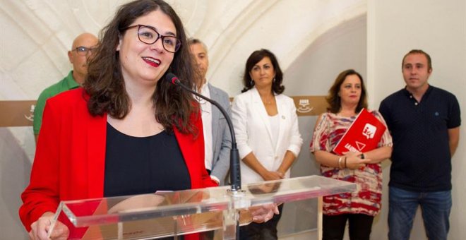 La diputada de Podemos en La Rioja, Raquel Romero. EFE