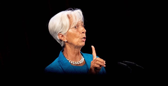 Christine Lagarde, directora gerente del FMI y candidata a presidir el BCE. / FILIP SINGER (EFE)