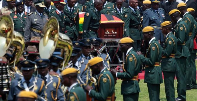 Funeral oficial de Robert Mugabe. EFE/EPA/AARON UFUMELI