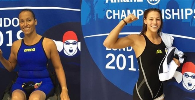 Teresa Perales y Nuria Marqués, medalla de oro en los Mundiales de natación paralímpica