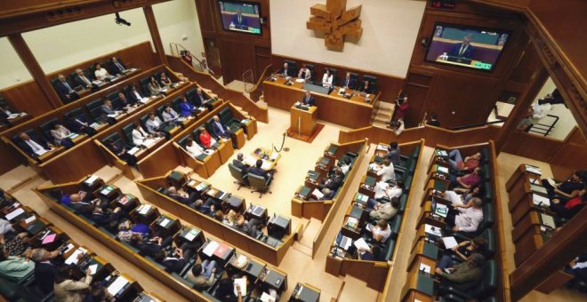 22/11/2018 - Fotografía del Parlamento Vasco / EFE