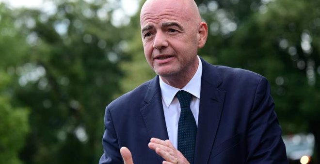 Gianni Infantino, presidente de la FIFA. (REUTERS)