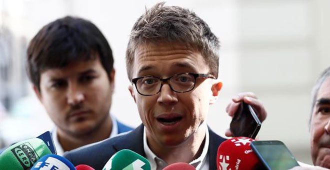 El portavoz de Más Madrid en la Asamblea de Madrid, Íñigo Errejón. / EFE