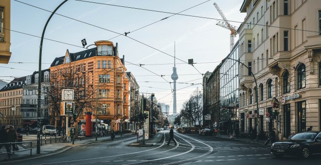 Imagen de las calles del centro de Berlín. / Pixabay