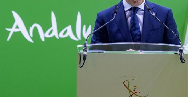 El presidente de la Junta de Andalucía, Juanma Moreno. - EFE