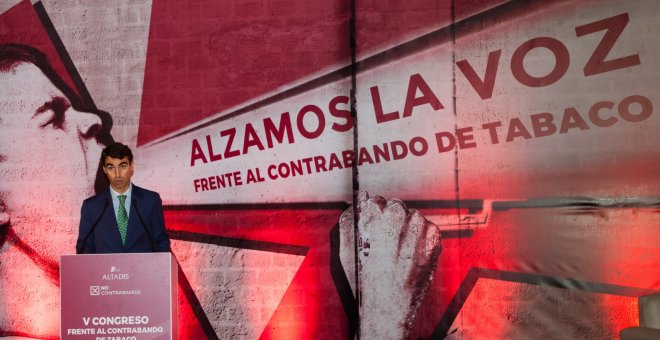 de Jon Fernández de Barrena, presidente de Altadis, en el V Congreso Frente al Contrabando de Tabaco.