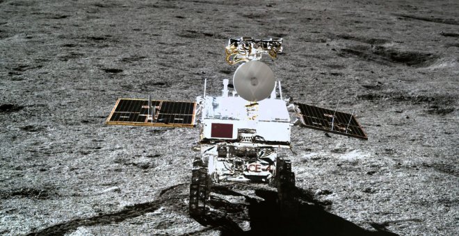 China se convirtió este año en el primer país en llevar un vehículo a la cara oculta de la Luna./AGENCIA ESPACIAL CHINA/XINHUA