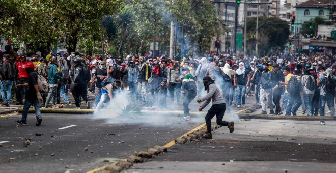 Manifestantes en Quito. / Europa Press -  Juan Diego Montenegro