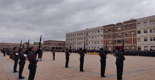 Acte de celebració de la Patrona de la Guàrdia Civil a Catalunya a la seva comandància de Sant Andreu de la Barca.