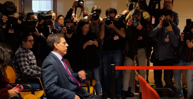 Juan Carlos Quer durante el juicio sobre el intento de rapto de su hija en Santiago de Compostela. / Europa Press