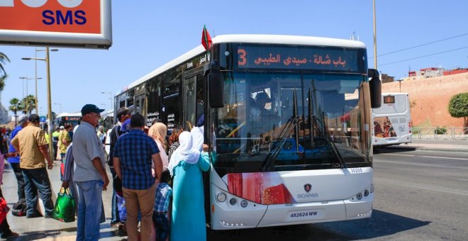 Servicio de autobuses de Alsa en Rabat. E.P.