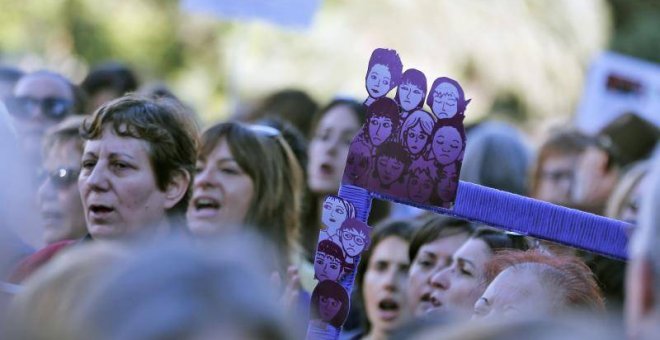 Imagen de una protesta del movimiento feminista. EFE/Archivo