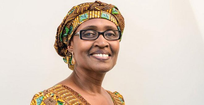 La directora ejecutiva de Oxfam Internacional, Winnie Byanyima