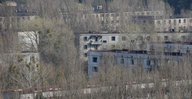 Bloques de pisos abandonados tras la evacuación del área de exclusión tras la explosión en la central nuclear de Chernóbil.- REUTERS/ARCHIVO