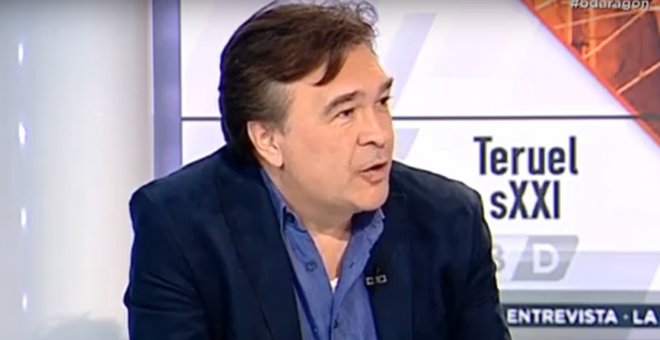 Tomás Guitarte, cabeza de lista de Teruel Existe, llevaba empadronado en Valencia desde 2017. / ARAGÓN TV