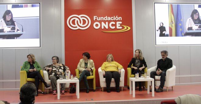 Presentación de la campaña 'Más Capaz' de la ONCE/ Foto: Candela Choclán