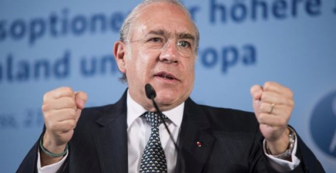 El secretario general de la OCDE, Ángel Gurría. EFE