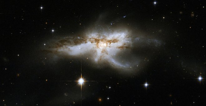 Imagen de la galaxia NGC 6240. / NASA, ESA, the Hubble Heritage