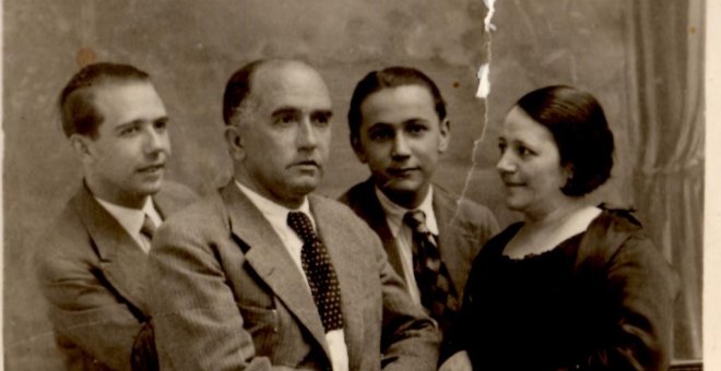 Familia Jiménez Tovar. El padre médico y su hijo, practicante, ambos fusilados.