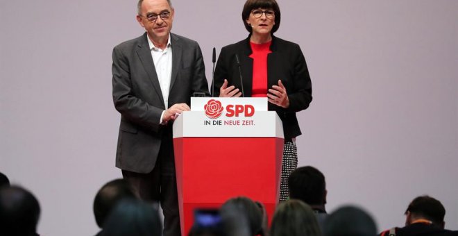 Convención del SDP alemán. EFE/EPA/FOCKE STRANGMANN