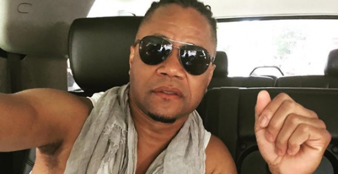 El actor estadounidense Cuba Gooding Jr en una foto de su instagram @cubagoodingjr