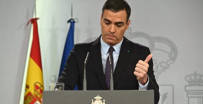 El líder del PSOE y presidente del Gobierno en funciones, Pedro Sánchez. - EFE