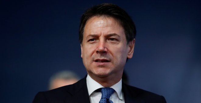 El presidente del Ejecutivo italiano, Giuseppe Conte. / Reuters