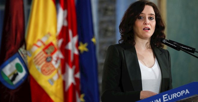 La presidenta de la Comunidad de Madrid, Isabel Díaz Ayuso. - EFE