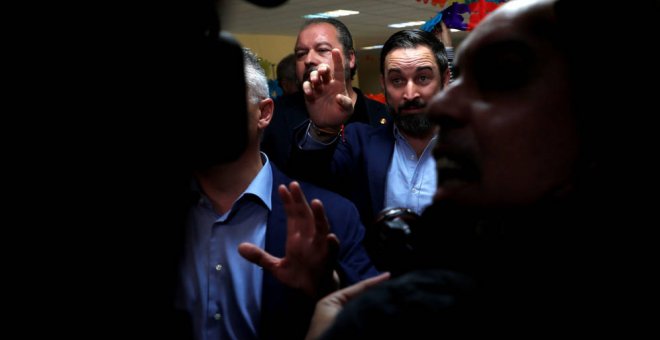 Santiago Abascal, líder de Vox. REUTERS
