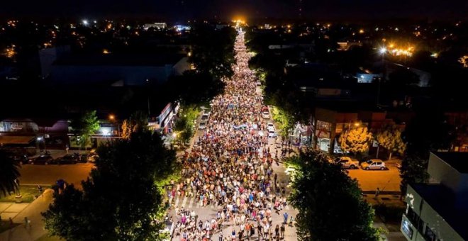 Protestas en Mendoza. / Asamblea Popular por el Agua