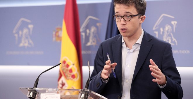 Imagen de archivo del líder de Más País, Íñigo Errejón. EUROPA PRESS