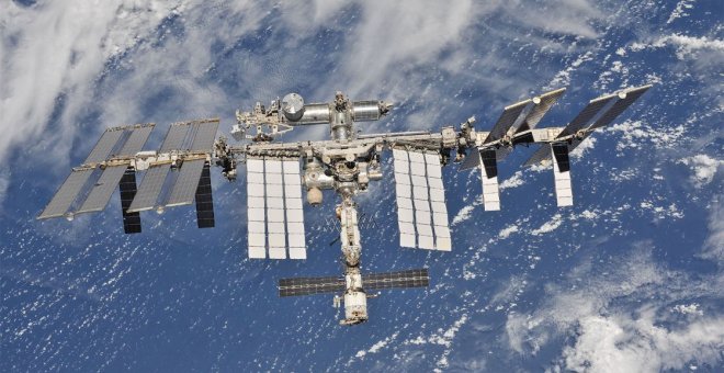 Imagen de la Estación Espacial Internacional. REUTERS