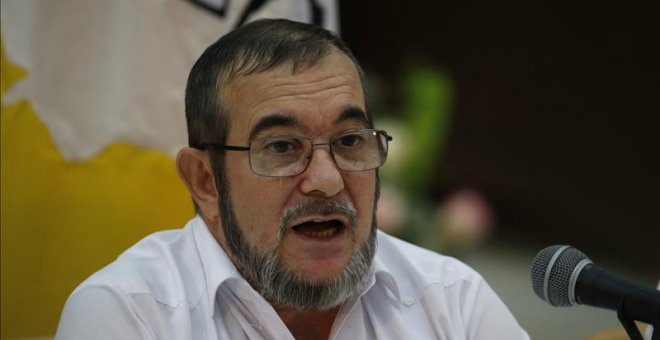 El líder del partido FARC, Rodrigo Londoño, conocido como 'Timochenko'. EFE/Archivo