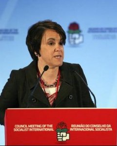 La ex secretaria de Igualdad del PSOE, Purificación Causapié. EFE
