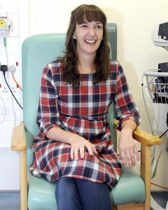 Pauline Cafferkey, en el Royal Free Hospital de Londres. EFE / Lisa Ferguson