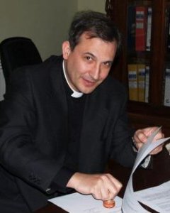 El sacerdote Lucio Vallejo Balda en una imagen de archivo