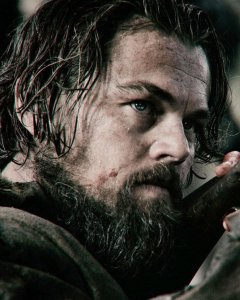 Leonardo DiCaprio, durante el rodaje de 'El renacido'.